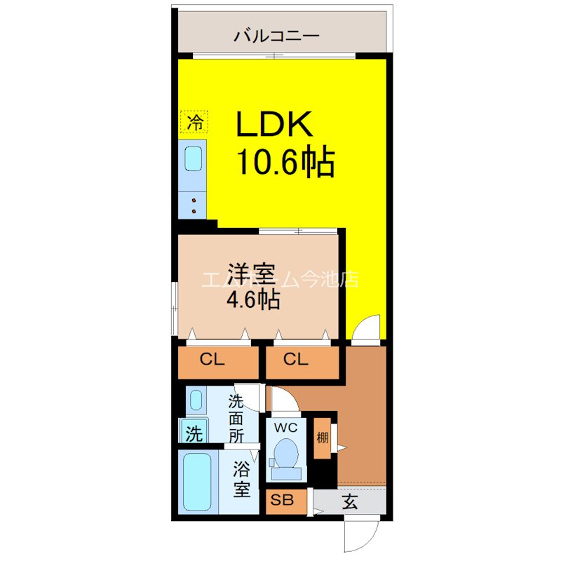 Anecis広見町 間取り
