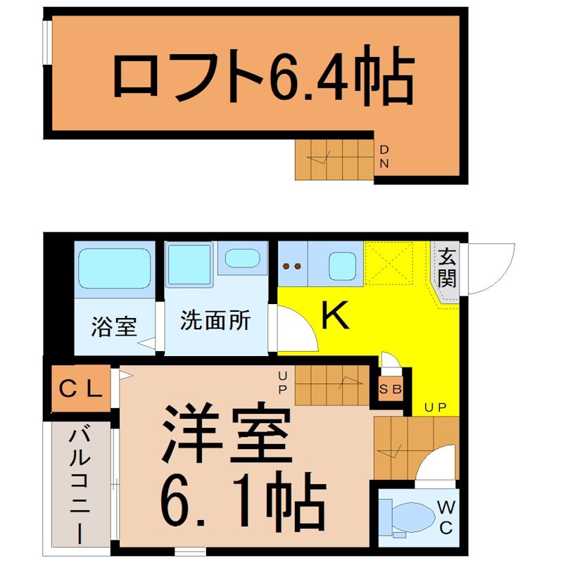 アンジュ　ド　ボヌール 間取り