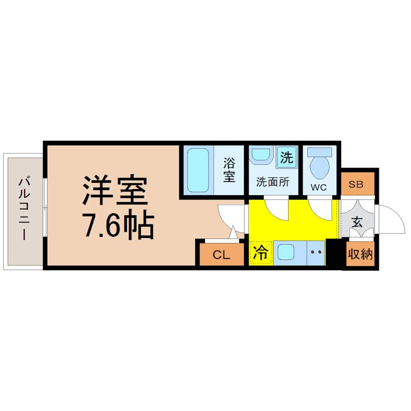 エスリード今池アヴェール 間取り