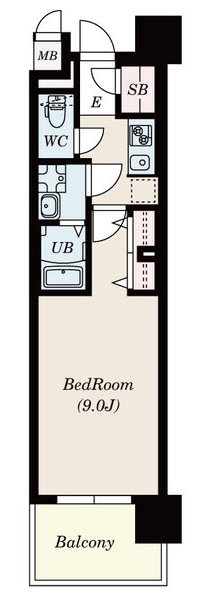 S-RESIDENCE本郷Ⅱ 間取り