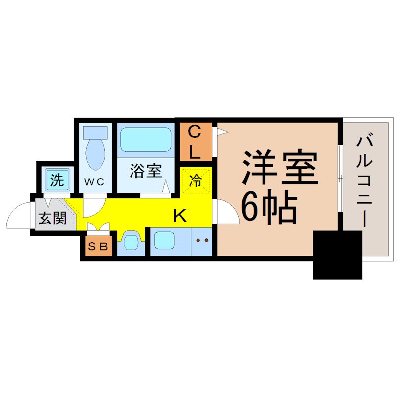 プレサンスＮＡＧＯＹＡ桜通ビッグビート 間取り