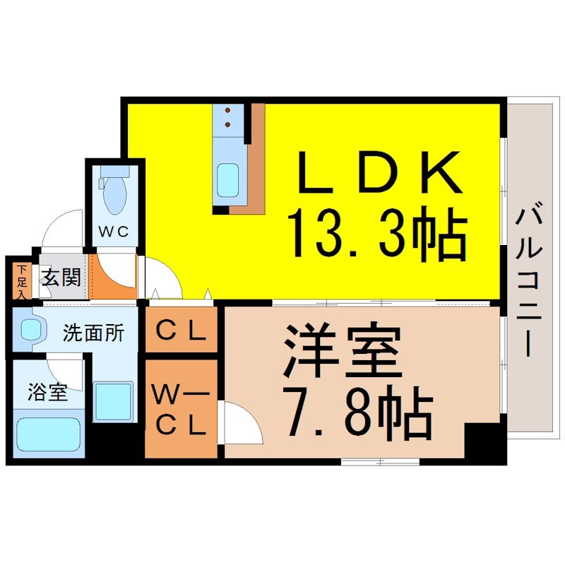 ラプーリア御器所 間取り