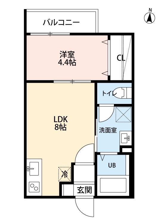 アーバンリゾート京田町 間取り