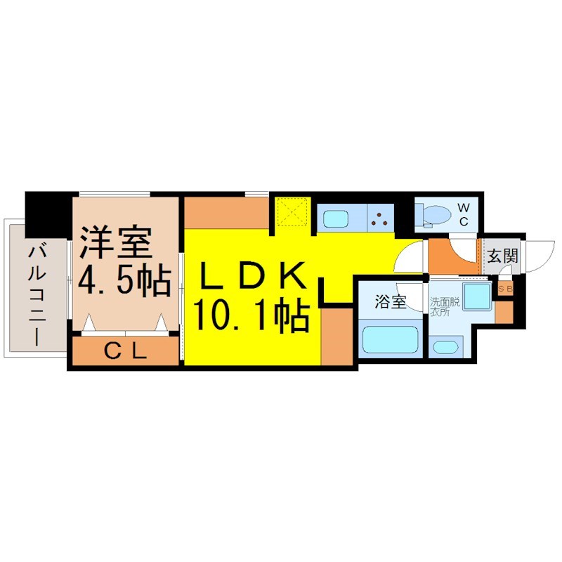 プレミアムコート大須 間取り