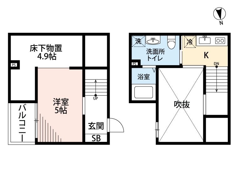 Ｑｉａｒａ（キアラ） 間取り