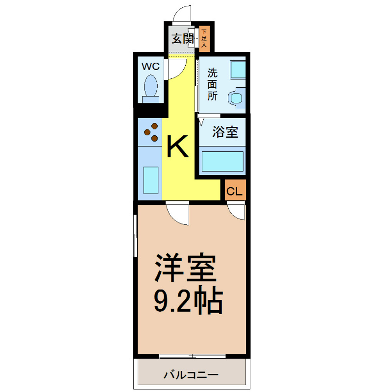 スタジオスクエア大須 間取り