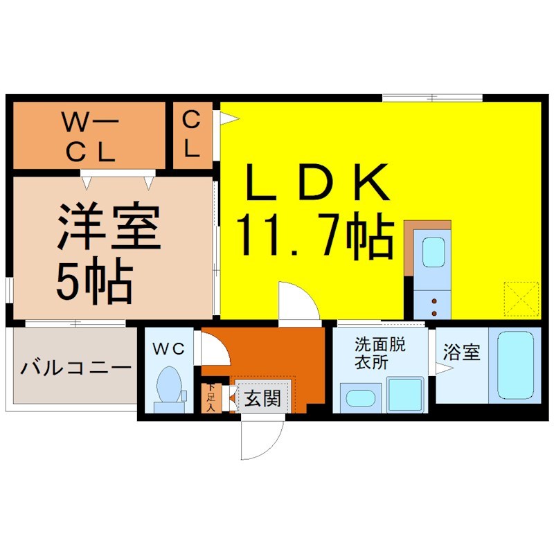 （仮称）天白区野並二丁目⑩コーポ 間取り