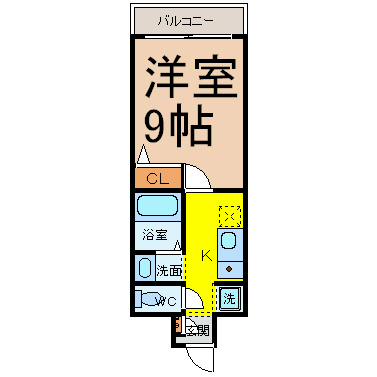 サンパティーク東片端 間取り