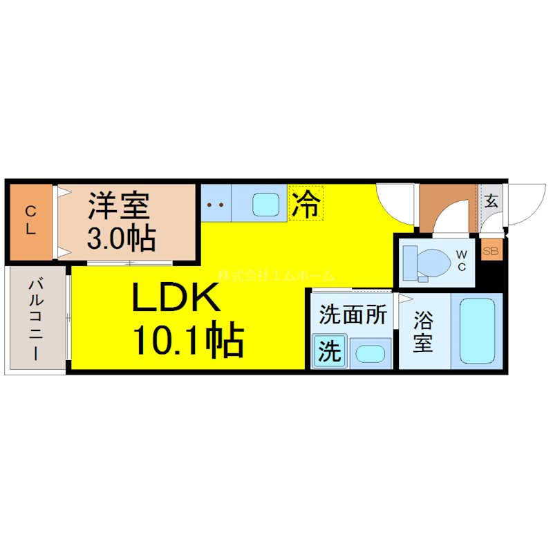 SHOKEN Villa川名 間取り