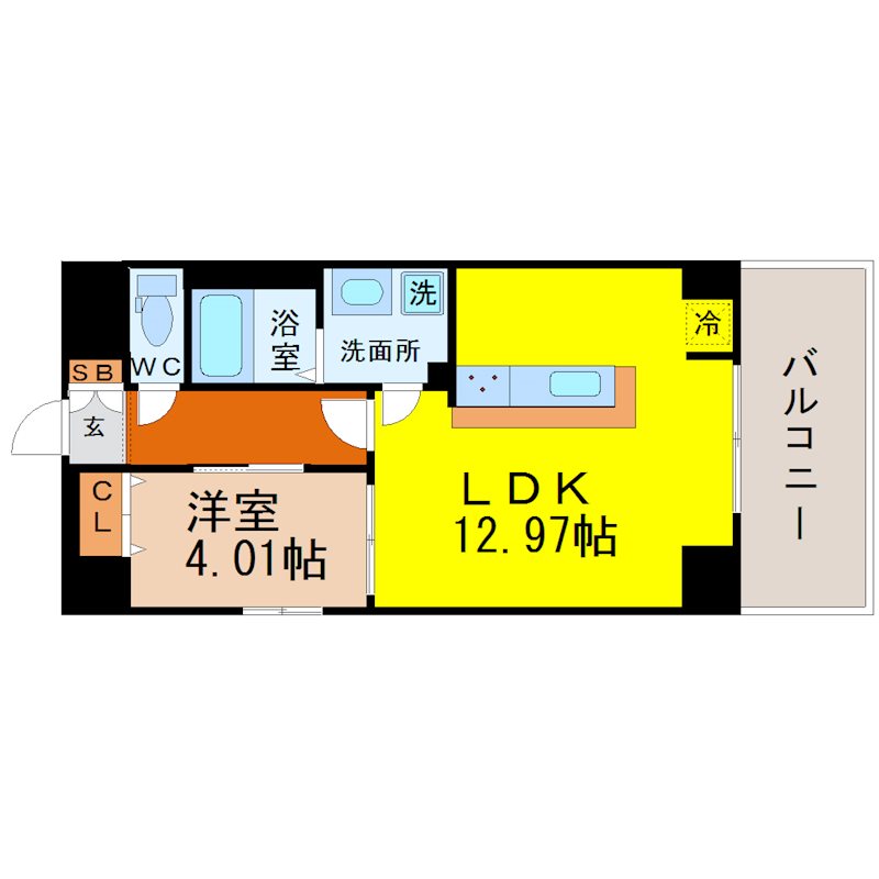古出来エンブルコート 間取り
