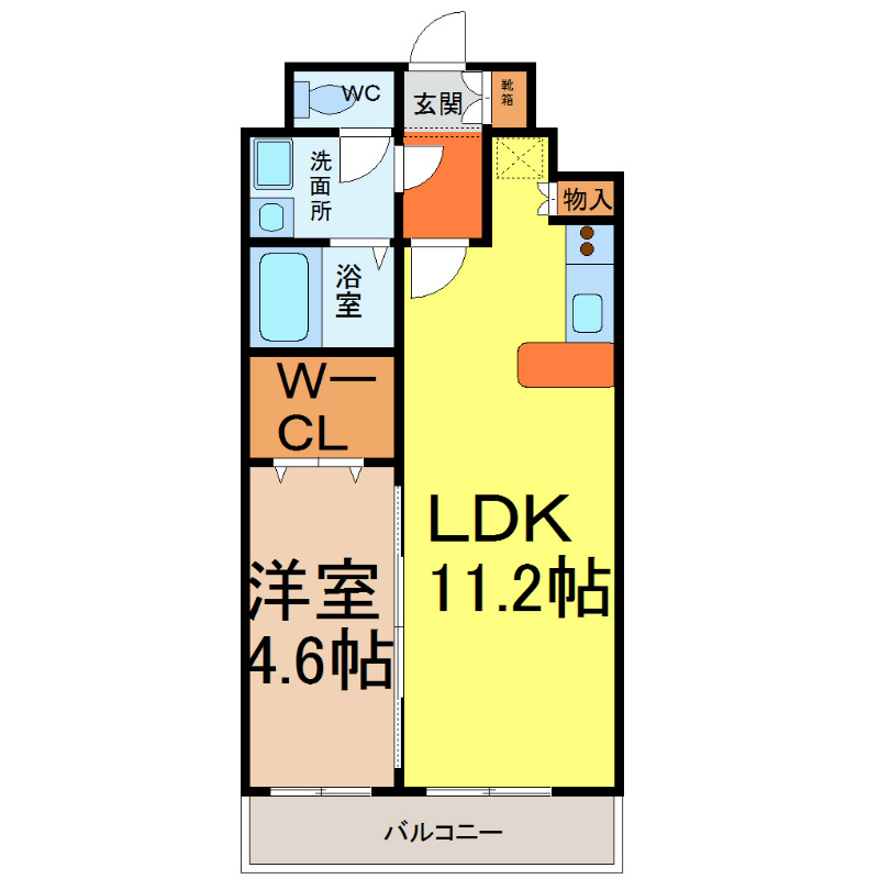 フォレシティ新栄 間取り