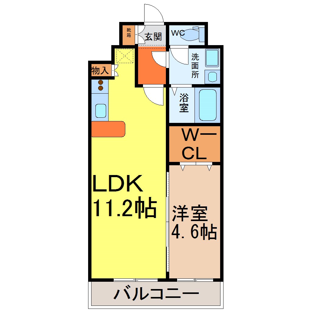 フォレシティ新栄 間取り