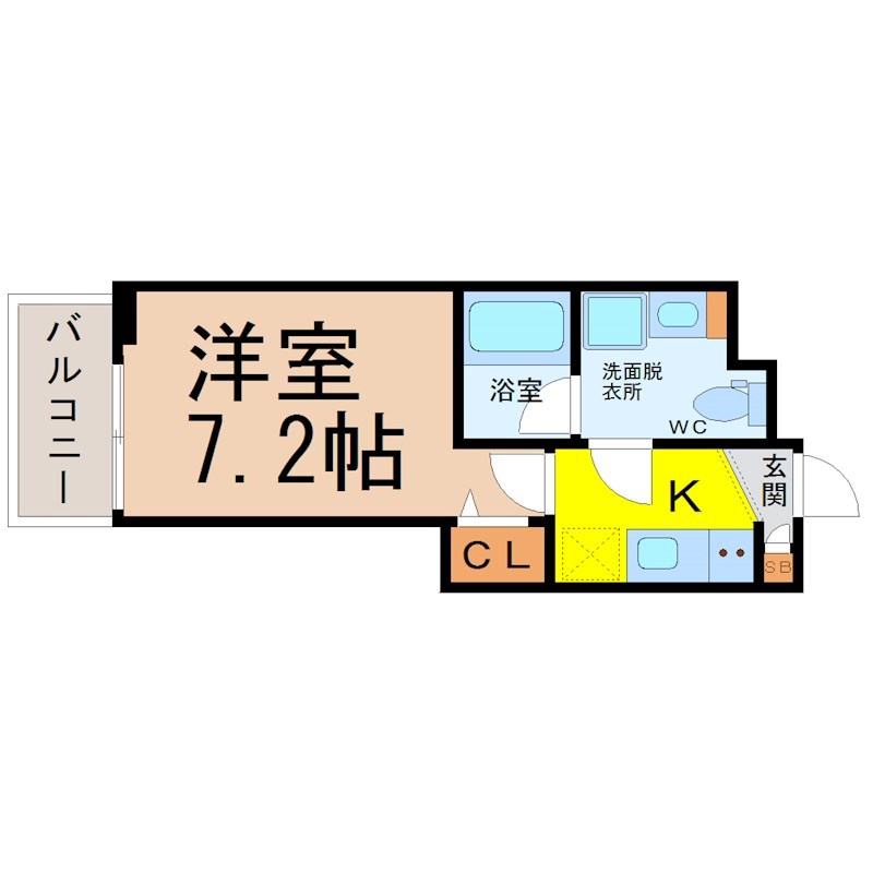 ＷＥＳＴＩＮ上前津 間取り