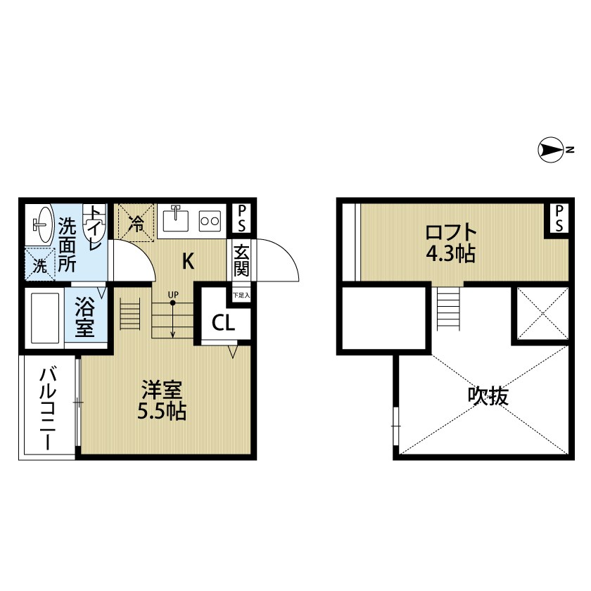 Ｃｉｔｙ　ＣＵＢＥ（シティキューブ） 間取り