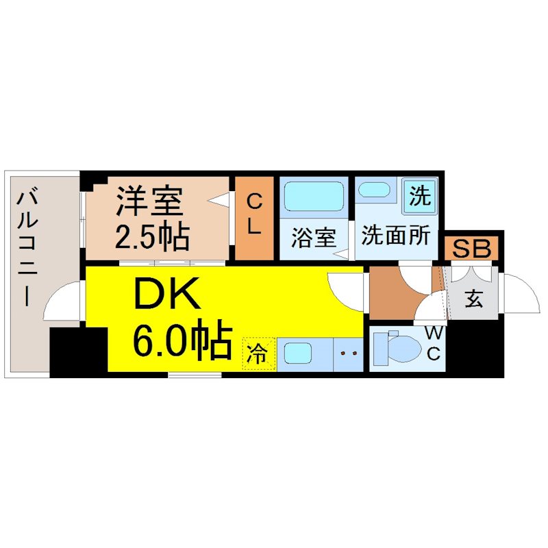 エスリード池下レスティア 間取り