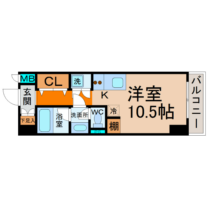 泉アパートメント 間取り