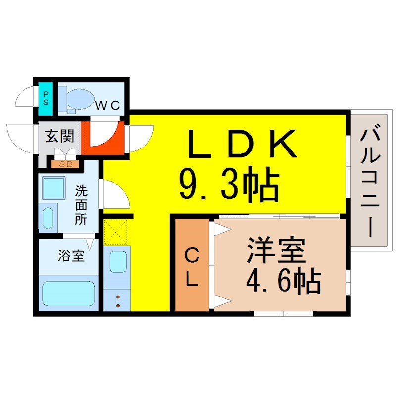 ＭＯＶＥ若宮 間取り