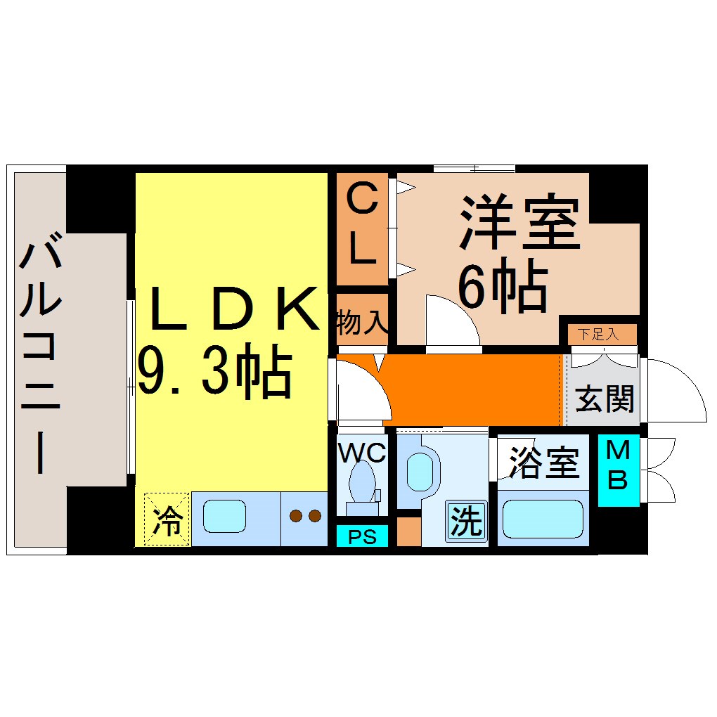 プランドール千種 間取り