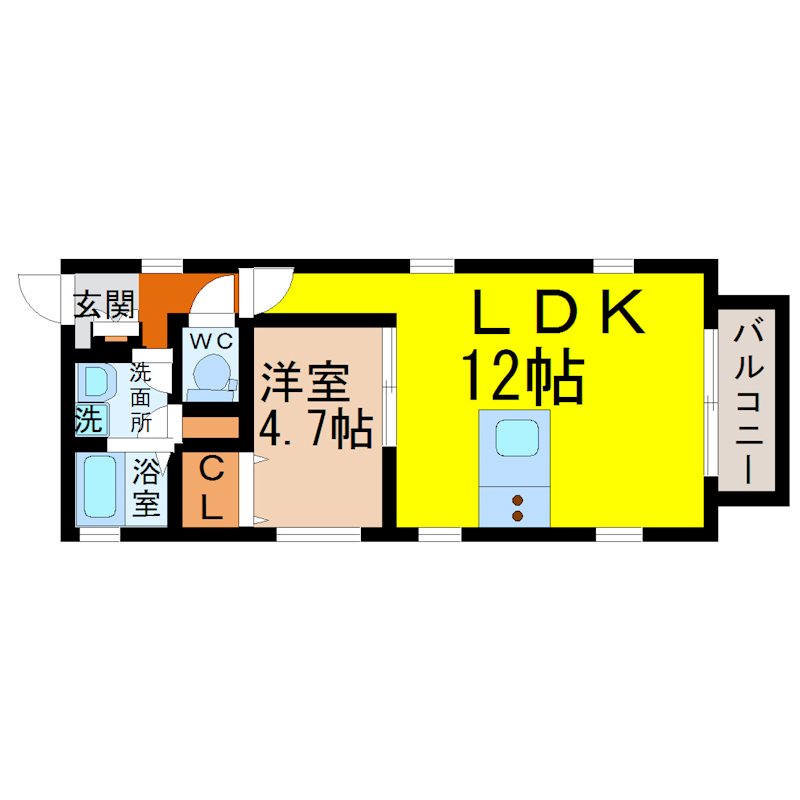 ｌｉｎｏ（リノ） 間取り