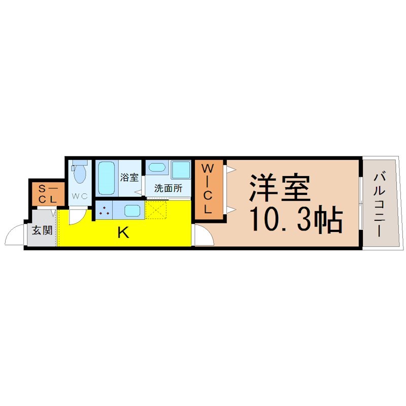 Ｎａｐａｒｔｍｅｎｔ（Ｎアパートメント） 間取り