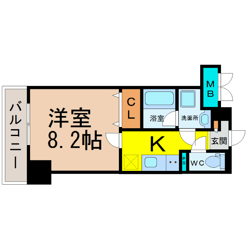 コンセール葵 間取り