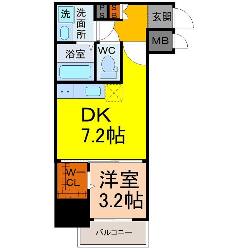 CREST TAPP東別院 間取り