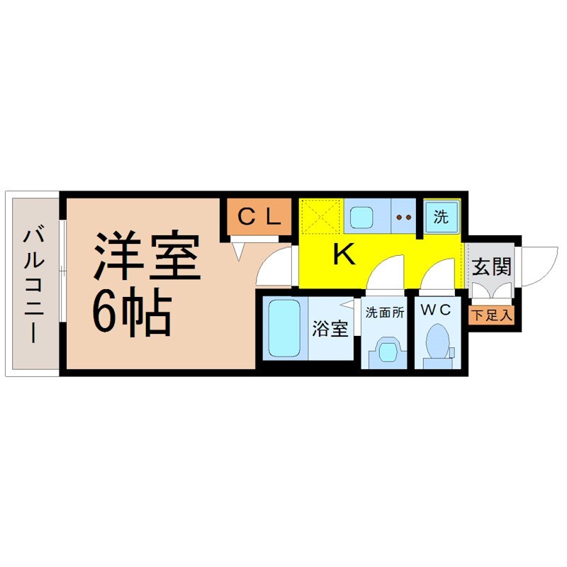 アステリ鶴舞エーナ 間取り