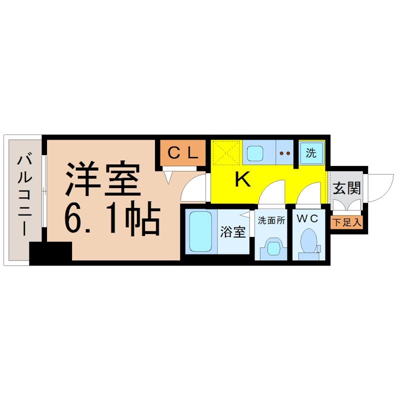 アステリ鶴舞エーナ 間取り