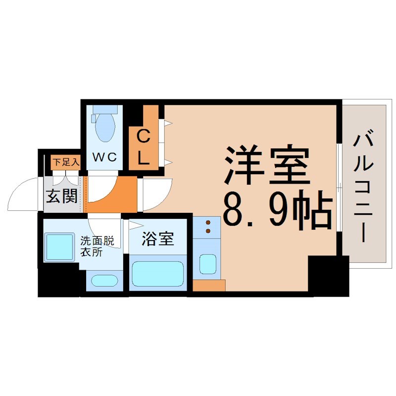 アレーヌコート新瑞橋 間取り