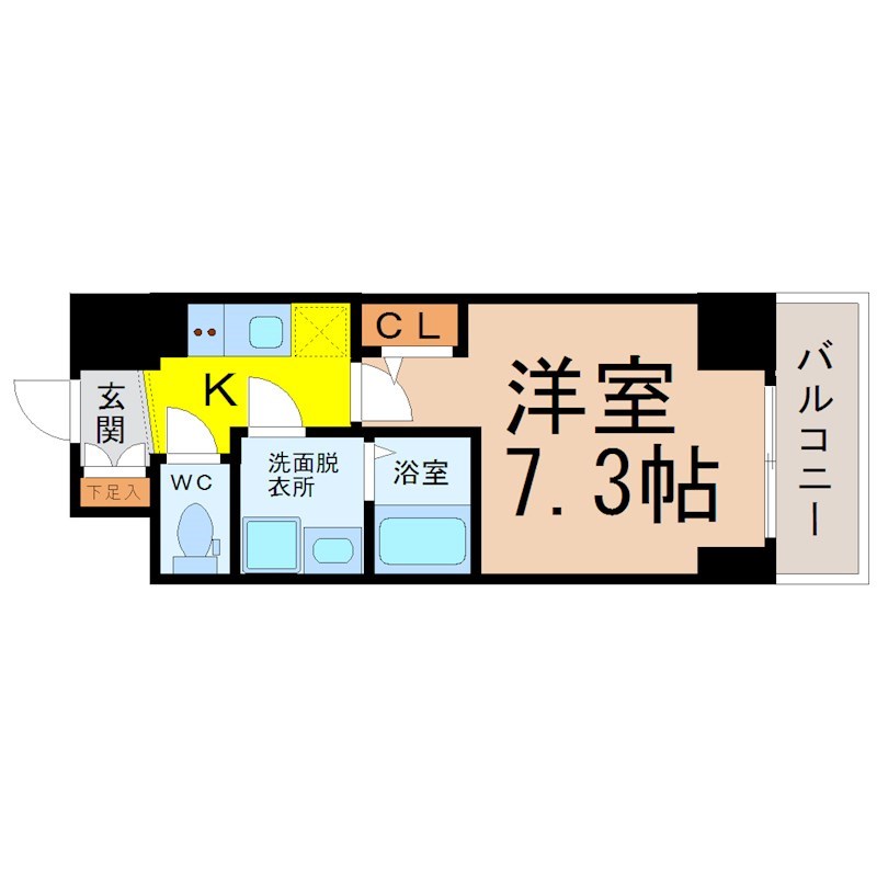 エスリード大須アヴェニュー 間取り