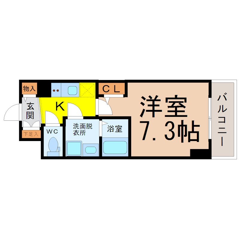 エスリード大須アヴェニュー 間取り