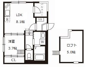 ハーモニーテラス御器所 間取り