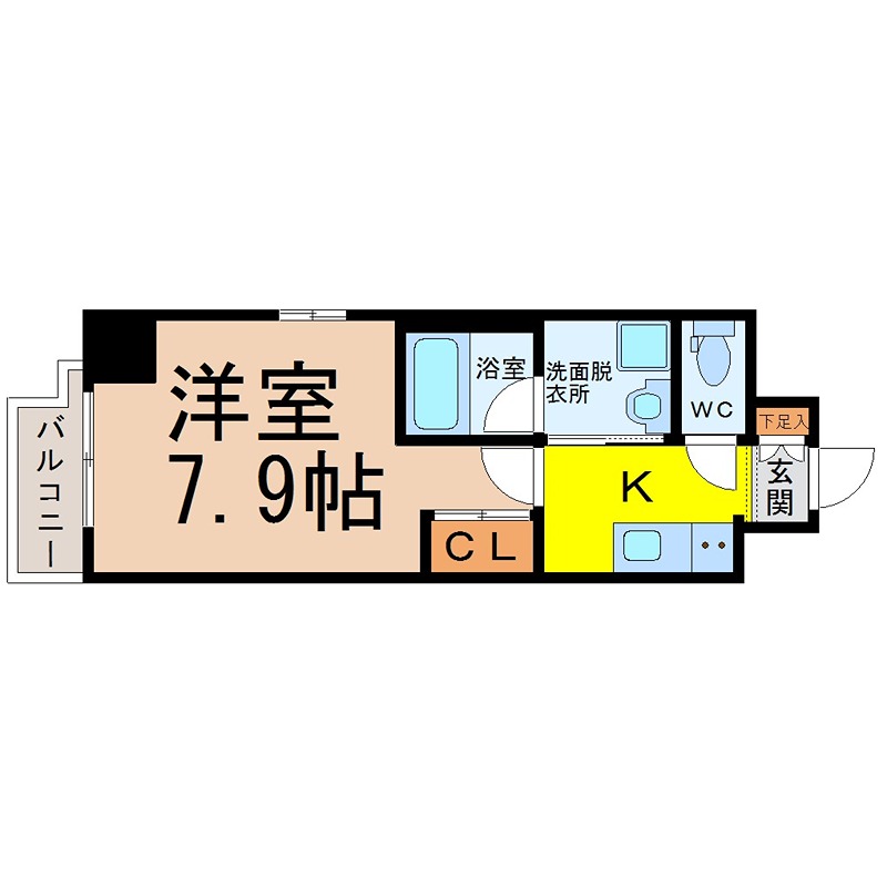 Ｓ－ＦＯＲＴ熱田六番 間取り