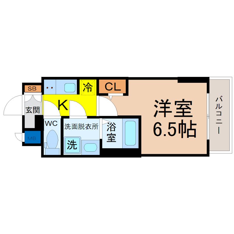 S-RESIDENCE名駅太閤 間取り