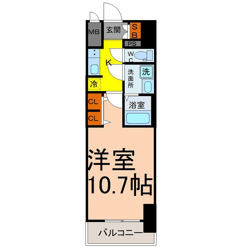 CREST TAPP金山 間取り