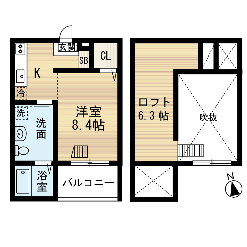 リゾレステ熱田 間取り