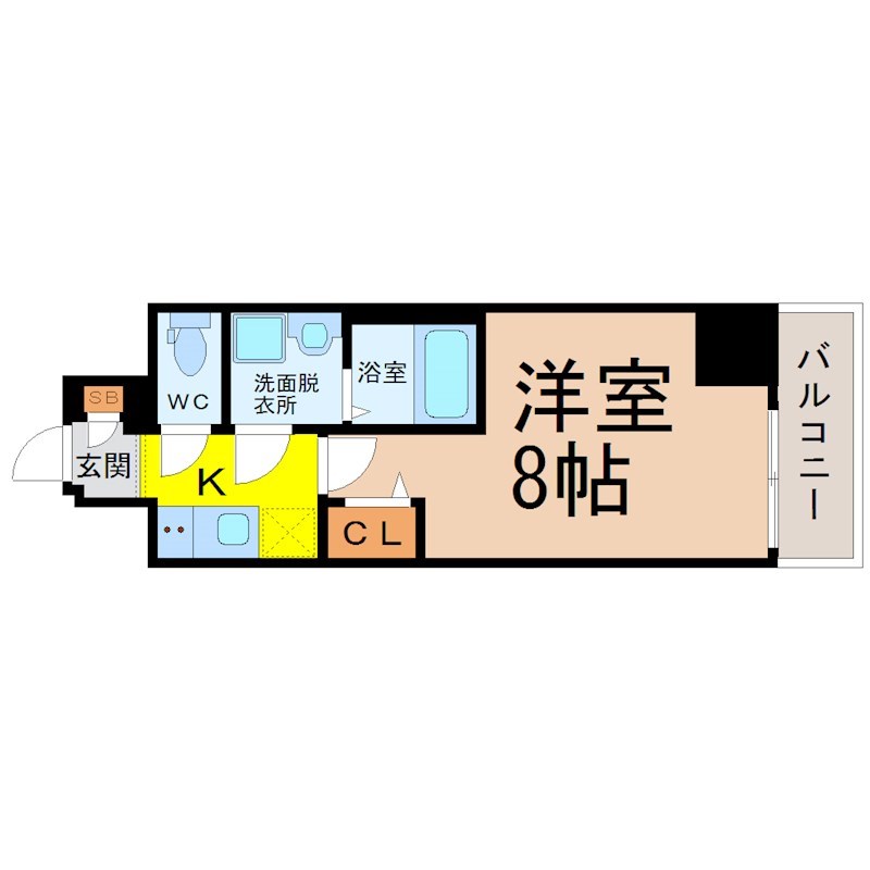 エスリード上前津エアスタ 間取り