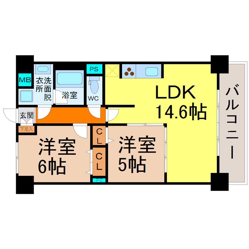 レッジェンダパラッツオ 間取り