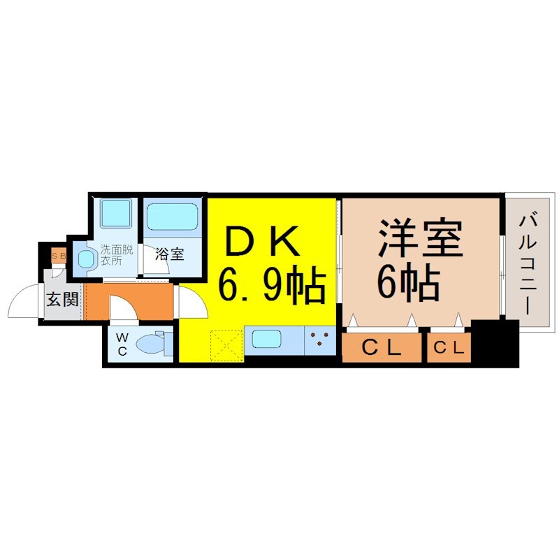 Ｗコート城西 間取り