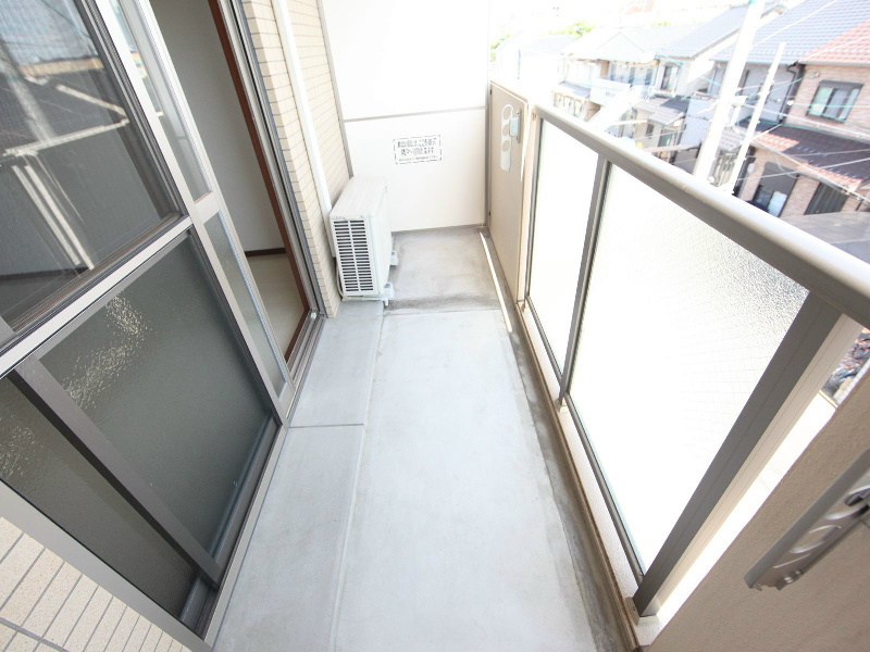 クレール高道町 ベランダ