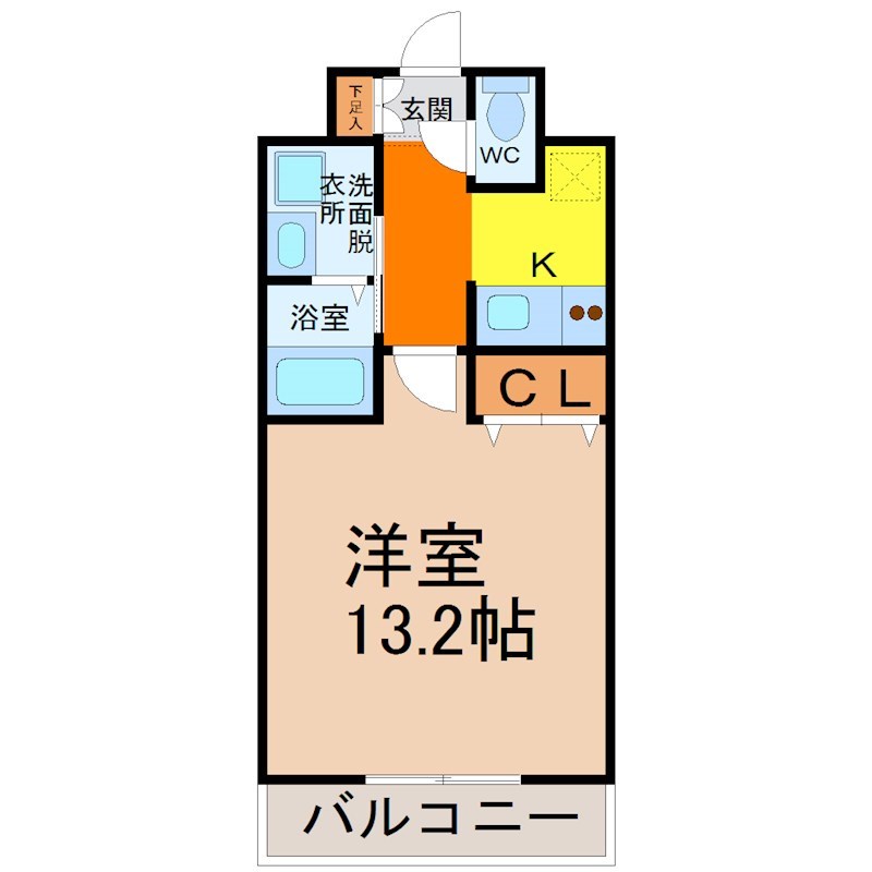 クレール高道町 間取り