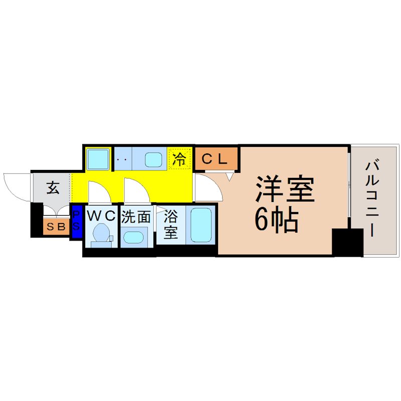 プレサンスNAGOYAシティオ 間取り