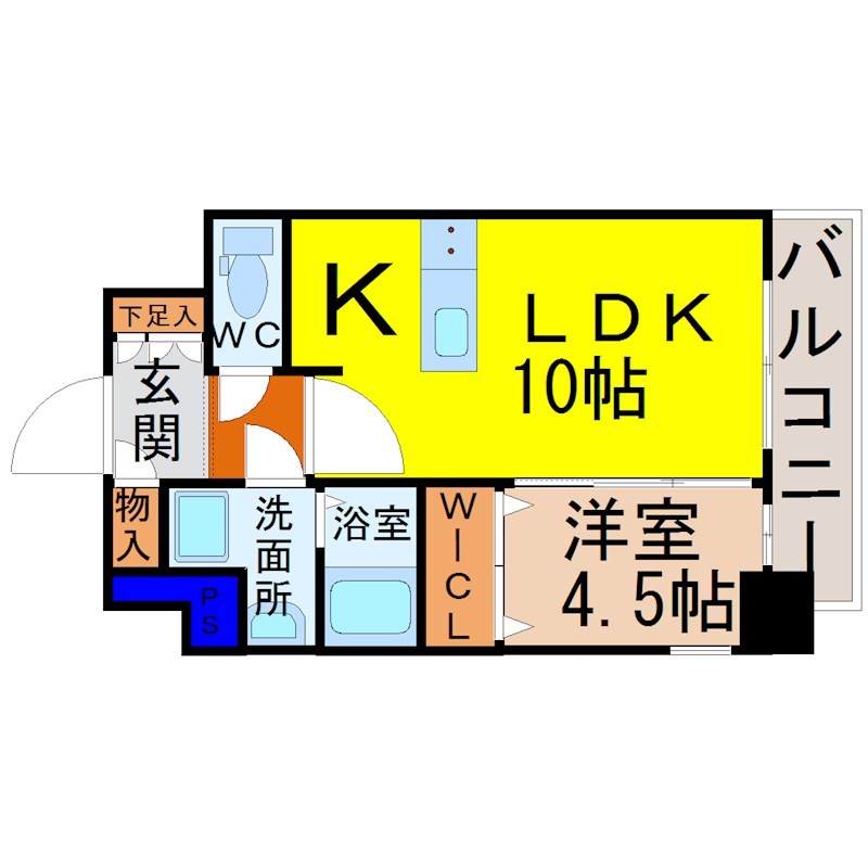プレサンス名古屋グロウ 間取り