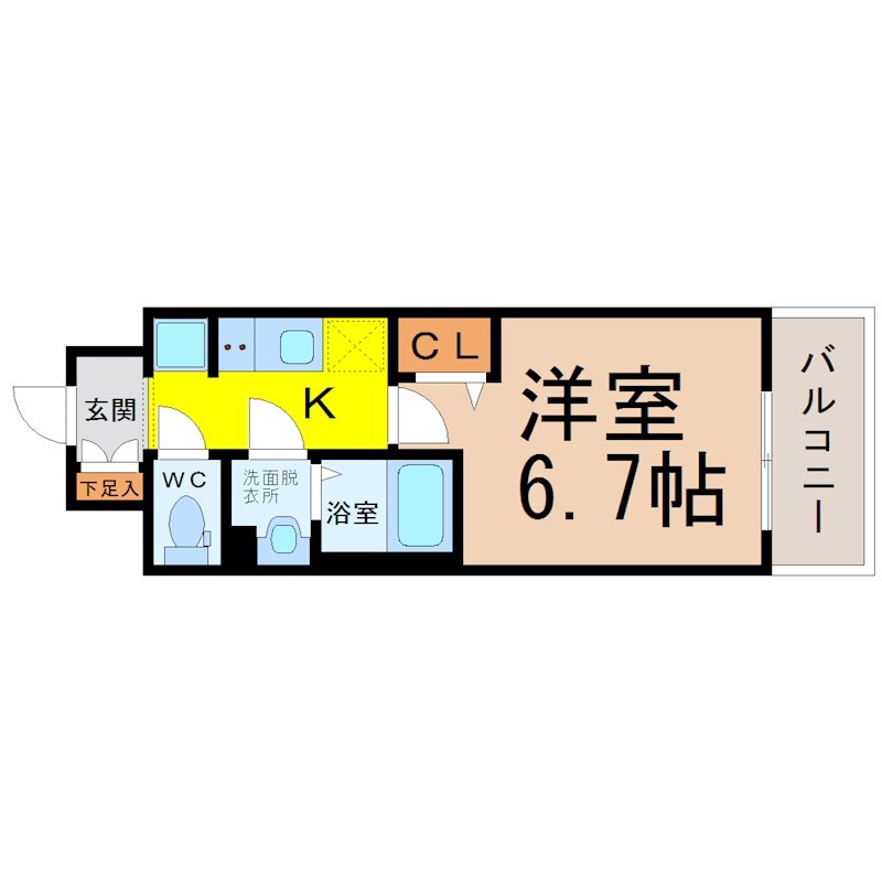 プレサンス上前津エレスタ 間取り
