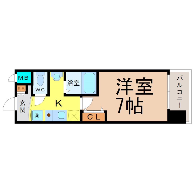 パークフラッツ金山 間取り