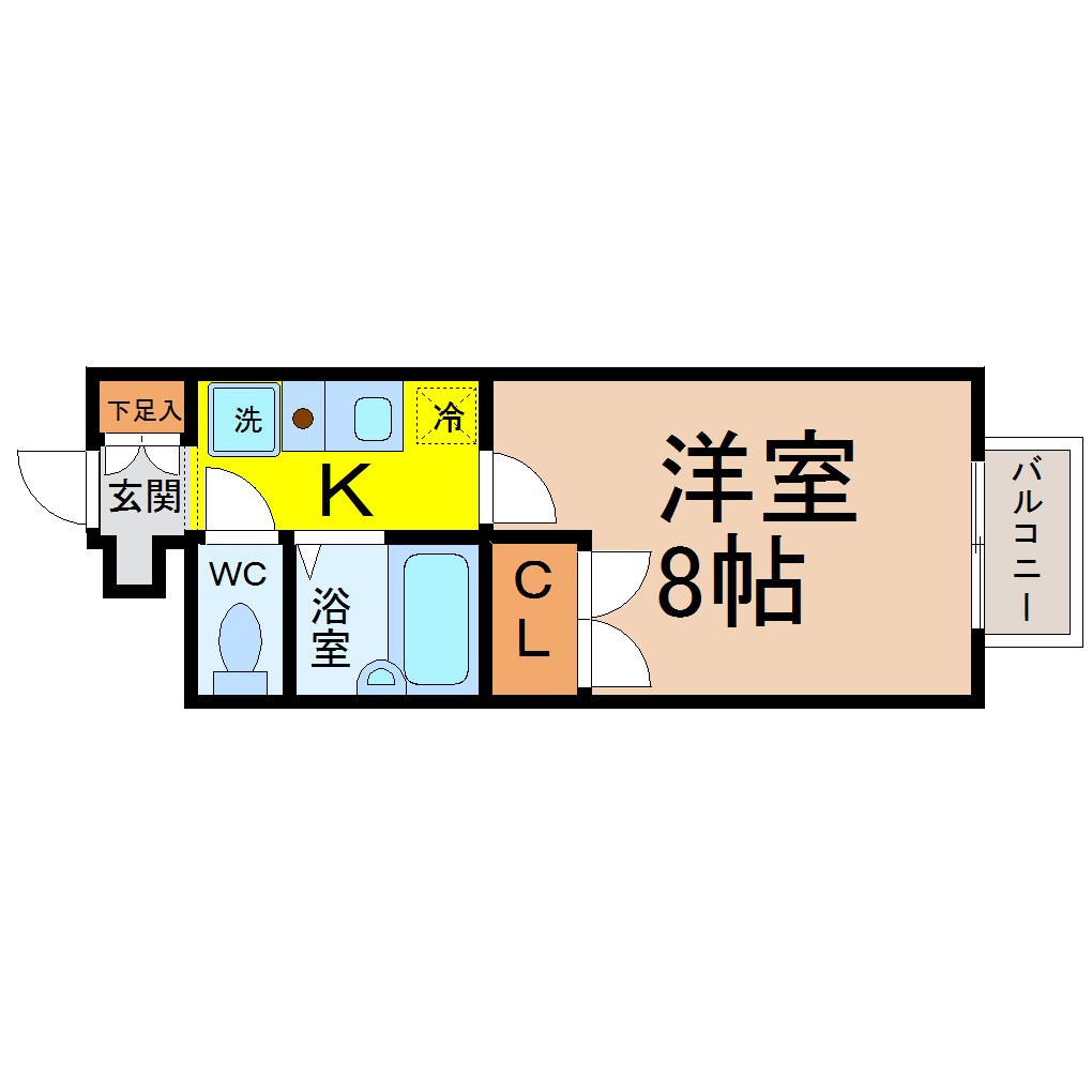 ハイツ丸の内 間取り