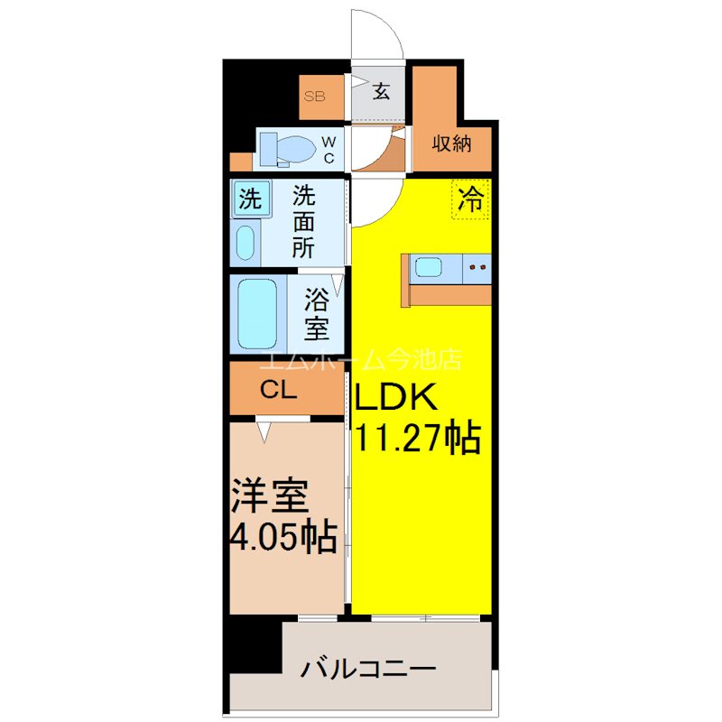 プレイズシード車道スクエア 間取り