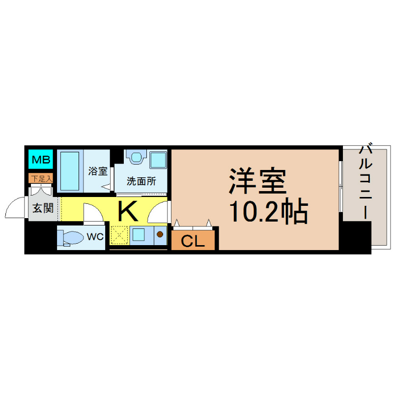 ヒルズ新栄2号館 間取り