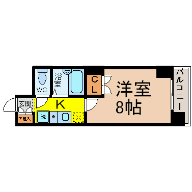 ハイツ丸の内 間取り