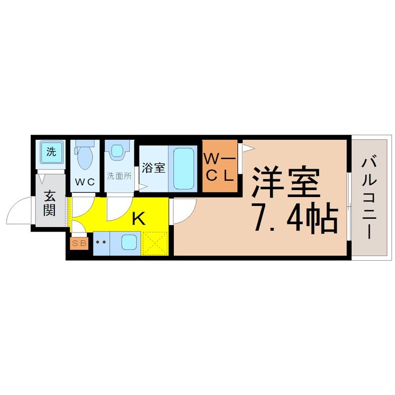 エスリード上前津エアスタ 間取り